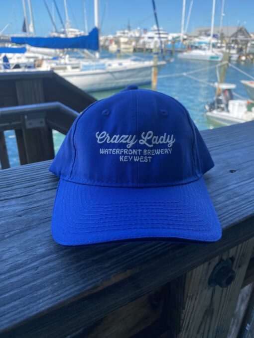 Crazy Lady Dark Blue Hat